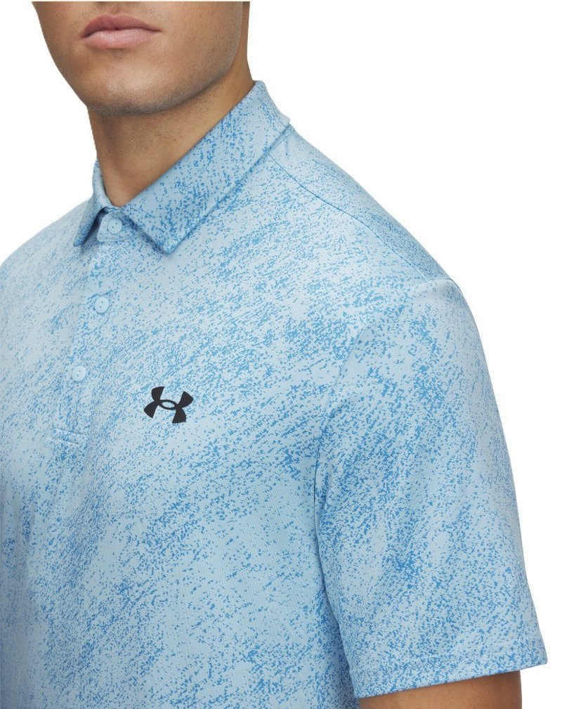 Under Armour Drive Jacquard Herren Poloshirt, stream