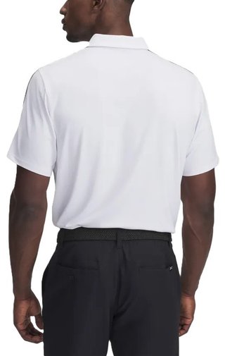 Under Armour Drive Zip Herren Poloshirt, weiss