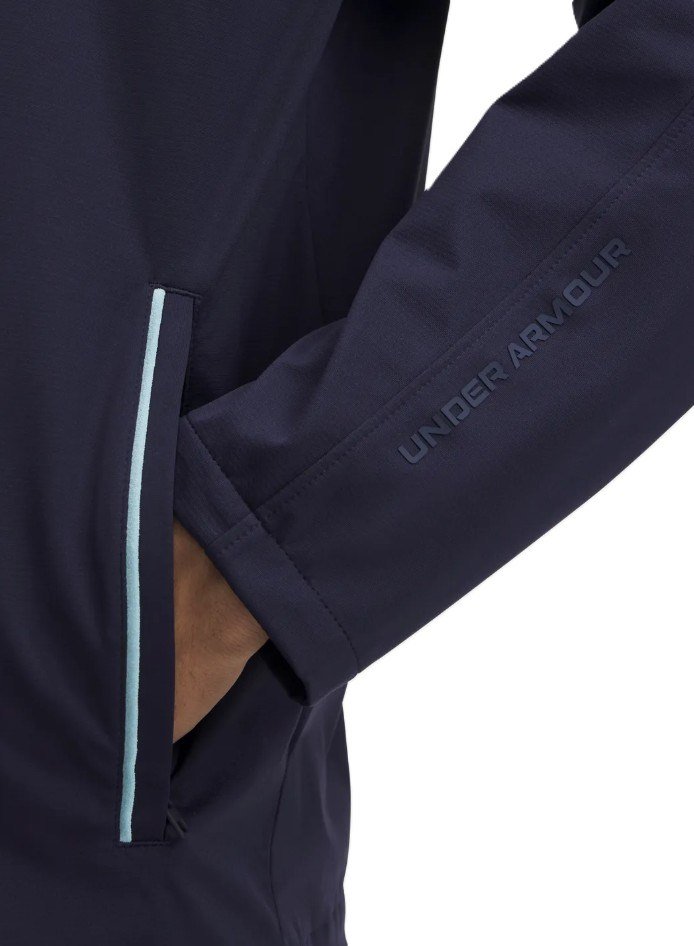Under Armour Drive Wind Full Zip Herren Sweatshirt, dunkelblau