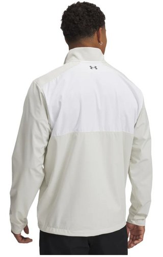 Under Armour Drive Wind Half Zip Herrenjacke, weiss