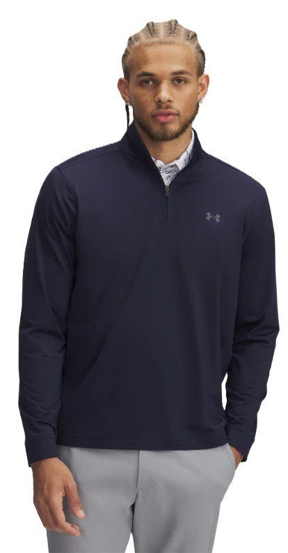 Under Armour Drive 1/4 Zip Herren Sweatshirt, dunkelblau