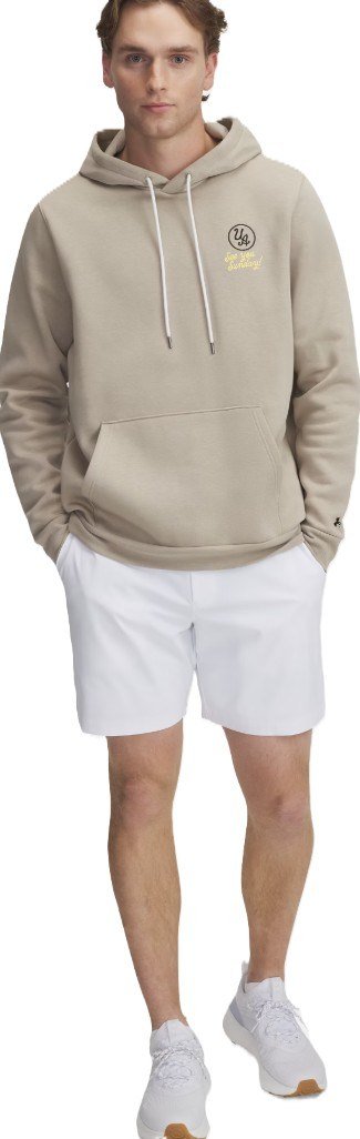 Under Armour Drive Pull-On Herren Shorts, weiss