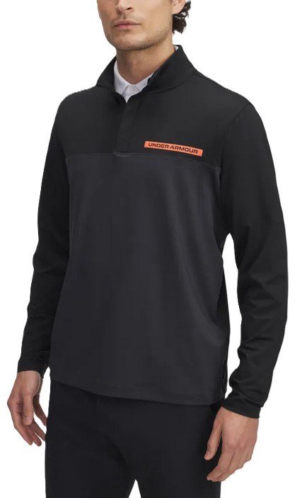 Under Armour T2G 1/4 Zip Herren Sweatshirt, schwarz
