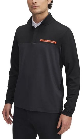 Under Armour T2G 1/4 Zip Herren Sweatshirt, schwarz