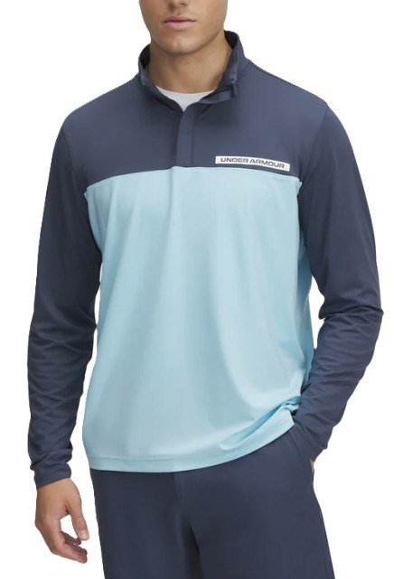 Under Armour T2G 1/4 Zip Herren Sweatshirt, blau
