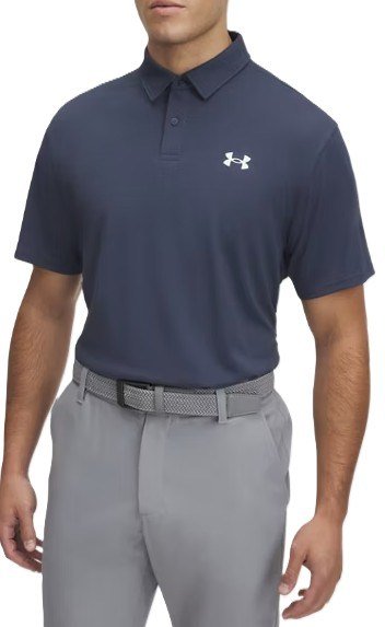 Under Armour T2G Pique Herren Poloshirt, grau/blau