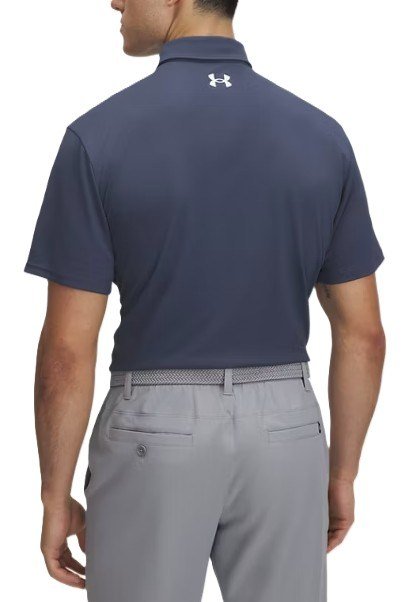 Under Armour T2G Pique Herren Poloshirt, grau/blau