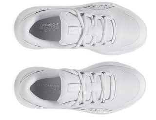 Under Armour Surge Golf Damen Golfschuhe, distant gray/white/metallic silver