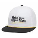Under Armour Drive 5 Panel Snapback Herren Cap, weiss