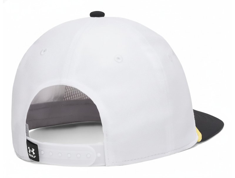 Under Armour Drive 5 Panel Snapback Herren Cap, weiss