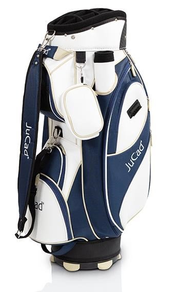 JuCad Style Cart Bag, weiss/blau