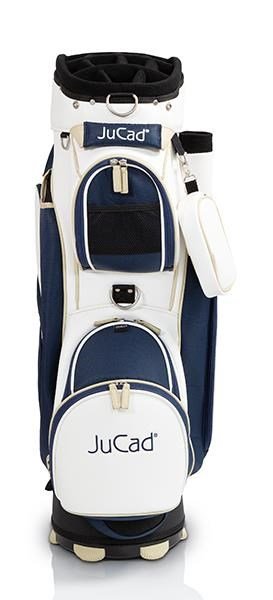 JuCad Style Cart Bag, weiss/blau