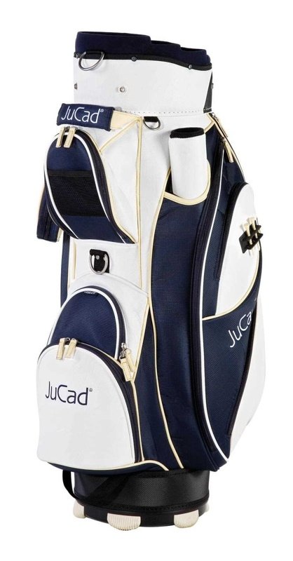 JuCad Style Cart Bag, weiss/blau