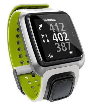 TomTom Golfer GPS Golf Uhr, weiss/grün