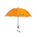 JuCad Teleskop-Golfschirm 68" mit Schirmstift, orange