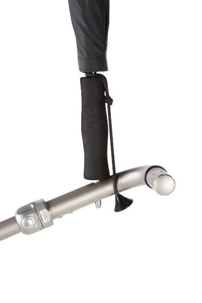 JuCad Teleskop-Golfschirm 68" mit Schirmstift, beige