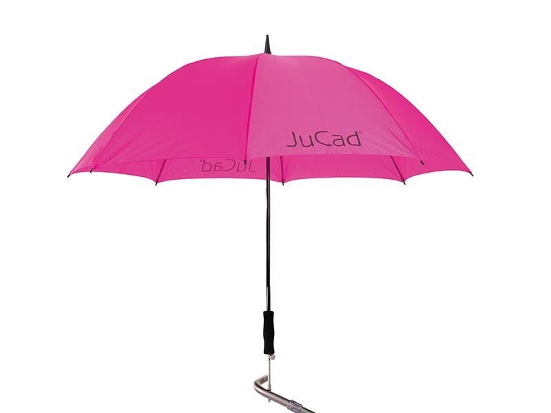 JuCad Teleskop-Golfschirm 68" mit Schirmstift, rosa