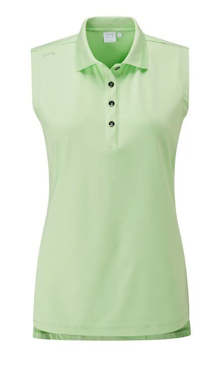 Ping Solene damenloses Poloshirt, mint