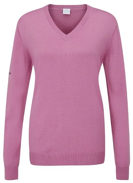 Ping Tatton Damen Pullover, rosa