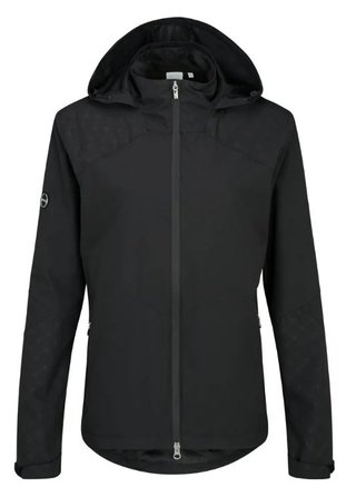 Ping Milli Hooded waterproof Damenjacke, schwarz
