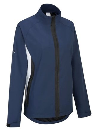 Ping Stevie waterproof Damenjacke, blau/weiss