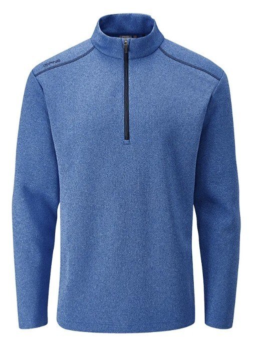 Ping Ramsey Herren Sweatshirt, snorkel blue marl