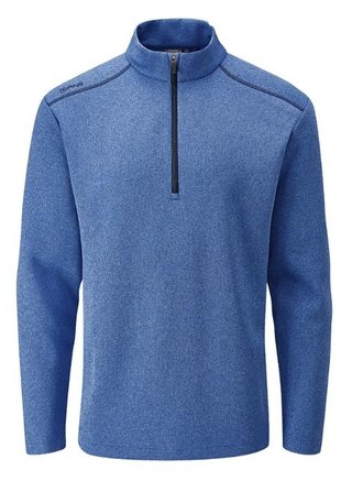 Ping Ramsey Herren Sweatshirt, snorkel blue marl