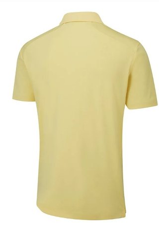 PING Lindum Herren Poloshirt, Zitrone