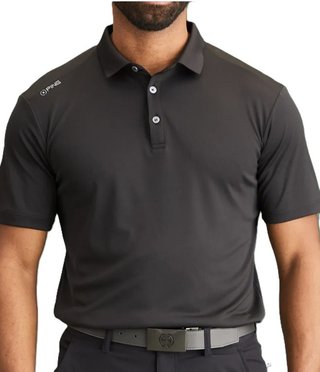 PING Lindum Herren Poloshirt, schwarz