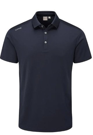 PING Lindum Herren Poloshirt, dunkelblau