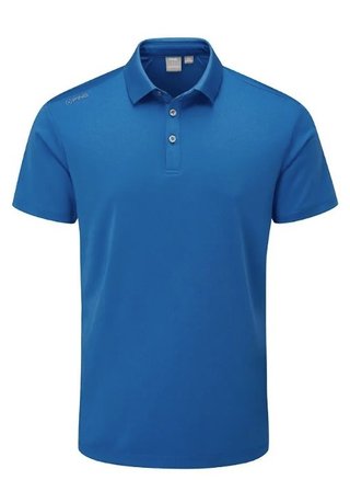 PING Lindum Herren Poloshirt, blau