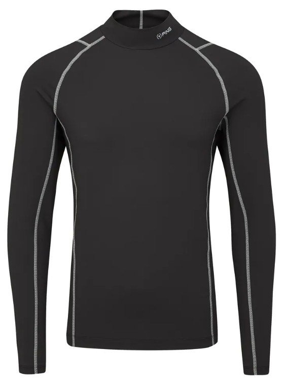 Ping Butler Herren-Funktions-T-Shirt, schwarz