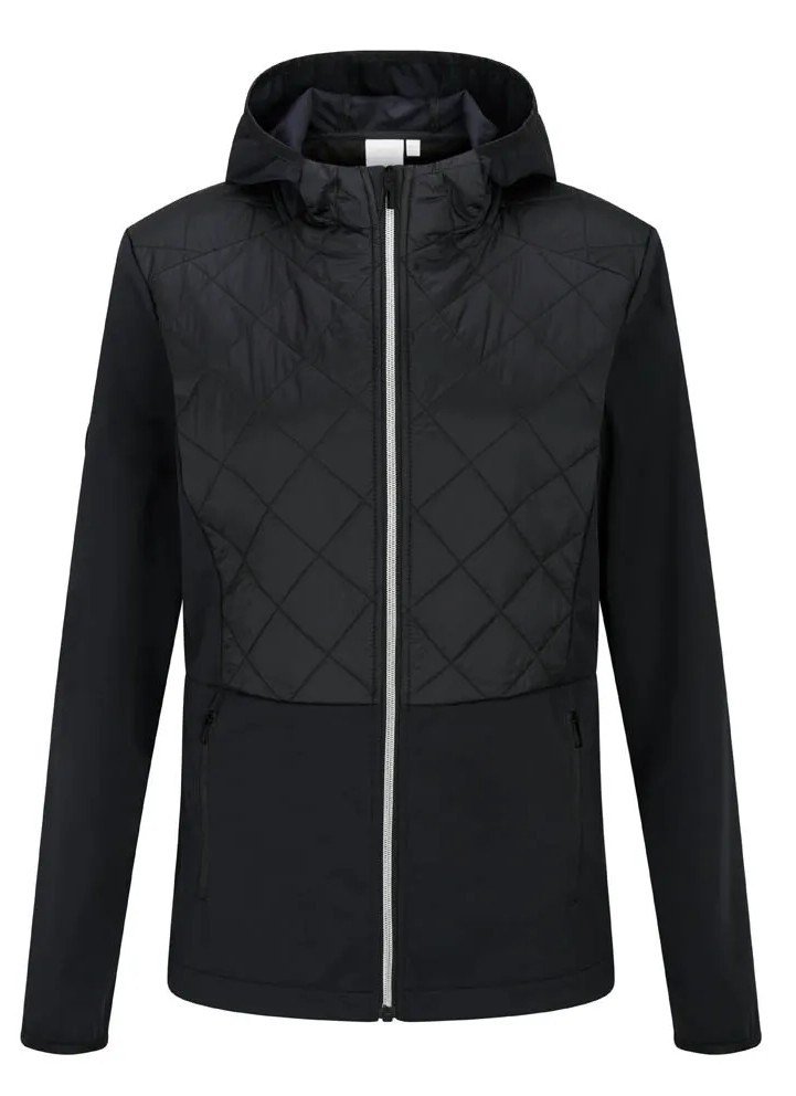 Ping Gem Damen Hybridjacke, schwarz