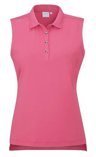 Ping Solene damenloses Poloshirt, rosa