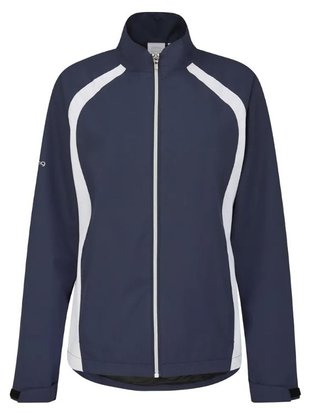 Ping Freda wasserdichte Damenjacke, blau/weiss