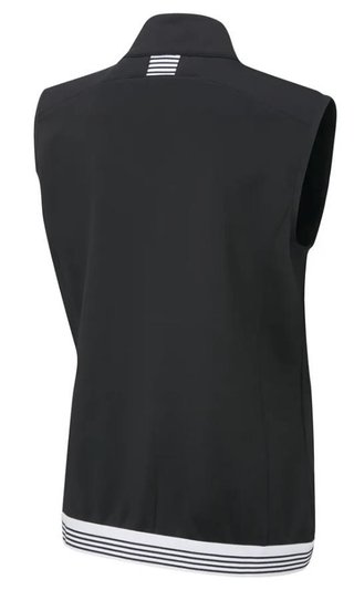 PING Dot Fleece Damen Weste, schwarz