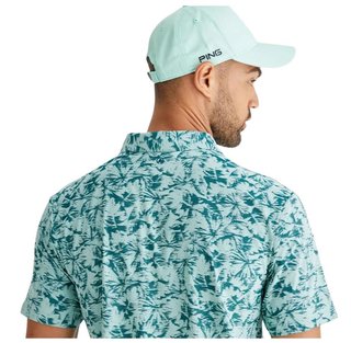 PING Diego Herren Poloshirt, misty green multi