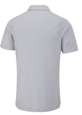 Ping Hershel Herren polo, silber multi