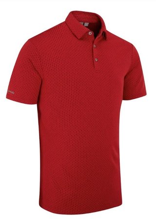 Ping Hershel Herren polo, rot