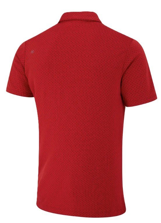 Ping Hershel Herren polo, rot