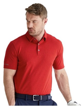 Ping Hershel Herren polo, rot