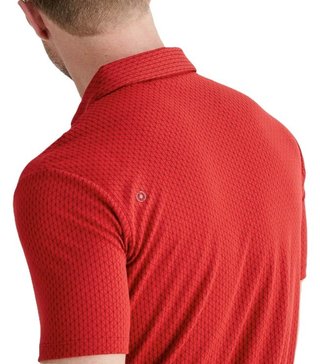 Ping Hershel Herren polo, rot