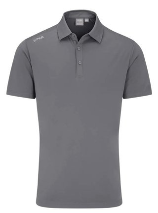PING Lindum Herren Poloshirt, rock