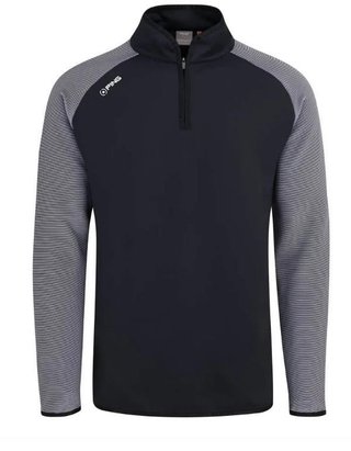 Ping Strio Performance Midlayer Herren Sweatshirt, schwarz/weiss