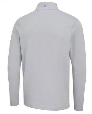 Ping Rhodri Half Zip Fleece Herren Sweatshirt, grau/dunkelblau
