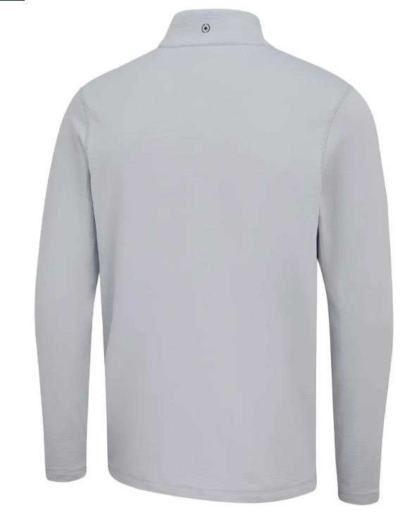 Ping Rhodri Half Zip Fleece Herren Sweatshirt, grau/dunkelblau