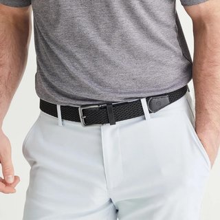 Ping Stretch Webbing Herren Gürtel, schwarz