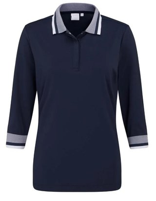Ping Lindsey Damen Poloshirt, dunkelblau