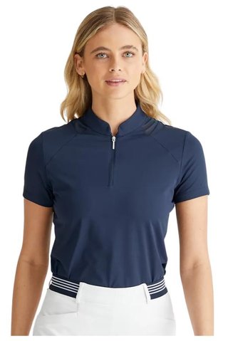 Ping Oona Damen Poloshirt, dunkelblau