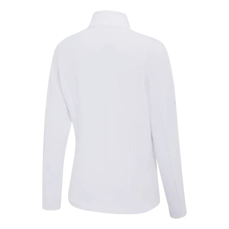 Ping Abigale Performance FleeceDamen Poloshirt, weiss